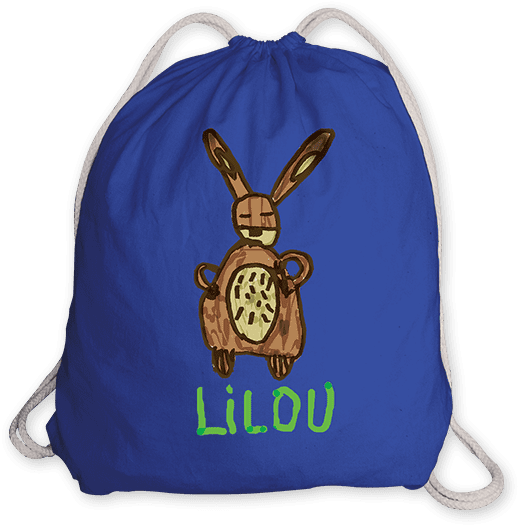 Sac à dos avec dessins en couleur pour la récolte de fonds de l'école