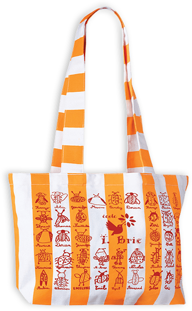 Grand sac de courses en coton Oeko-tex personnalisé pour la vente de l'école